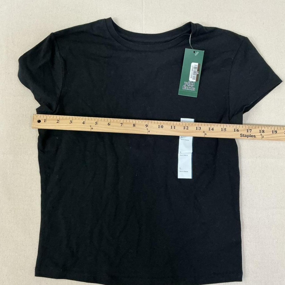 Wild Fable black basic tee - Picture 4 of 5